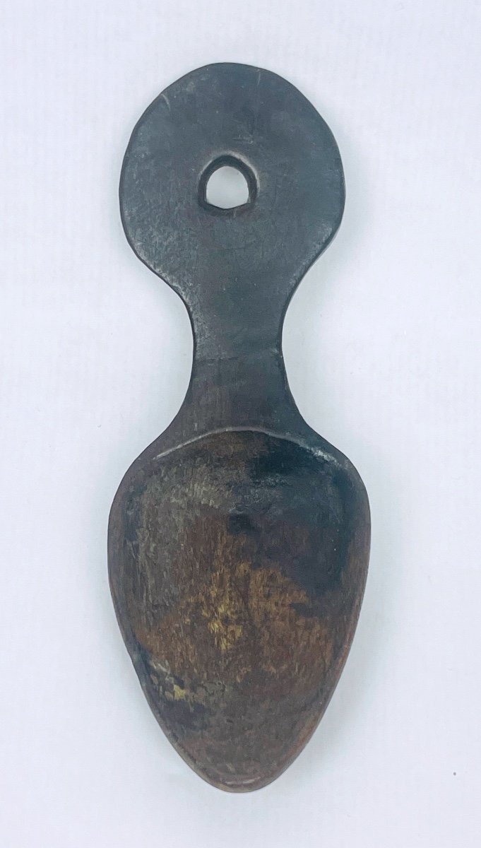 Cuillère de berger en buis, Hautes-Pyrénées, XIXe siècle — n°1 — photo 1