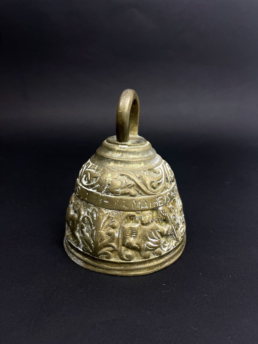 Grande clochette cultuelle en bronze, clochette des apôtres — photo 6