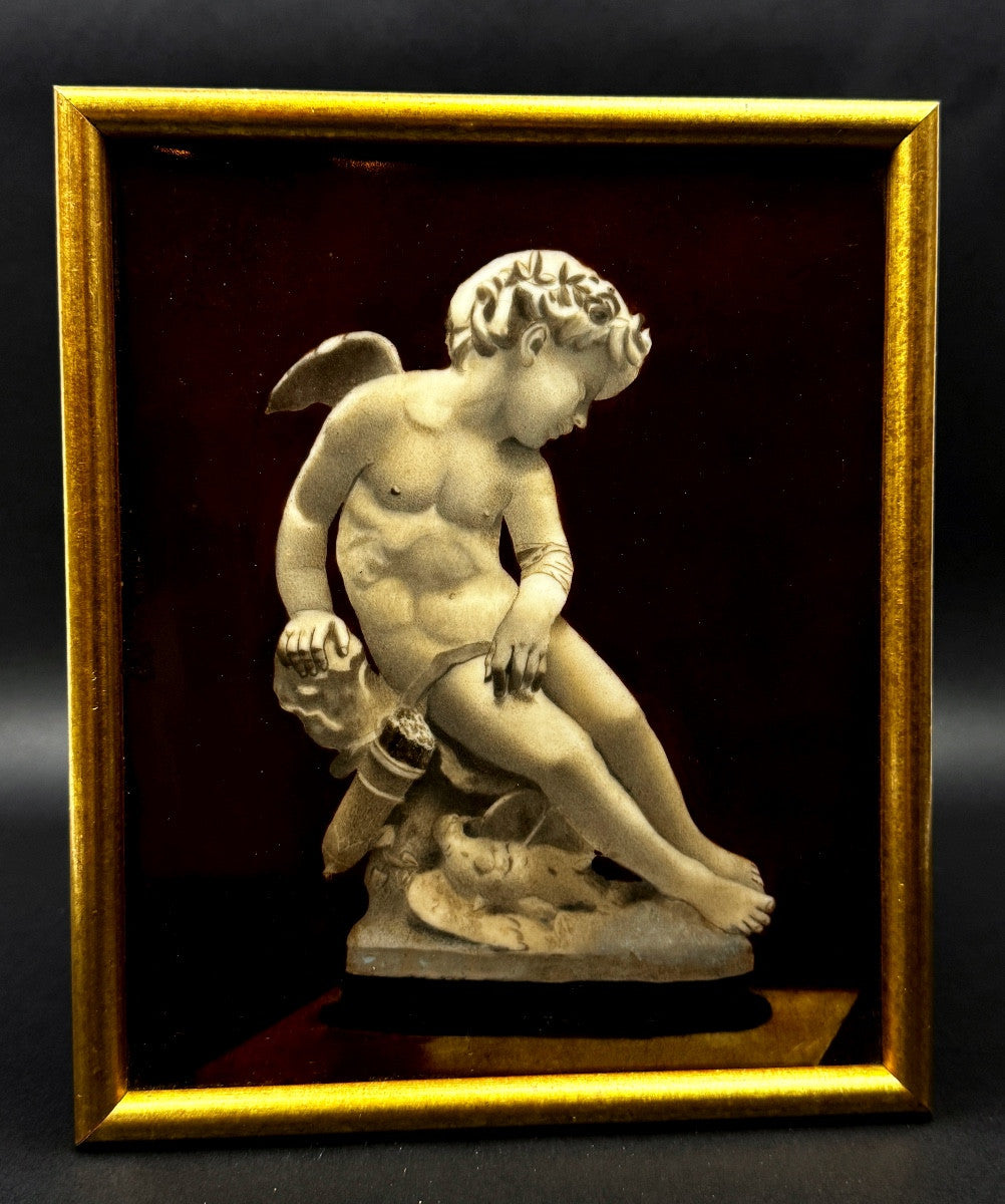 Émail de Limoges d'après L'Amour blessé de Carpeaux — photo 1