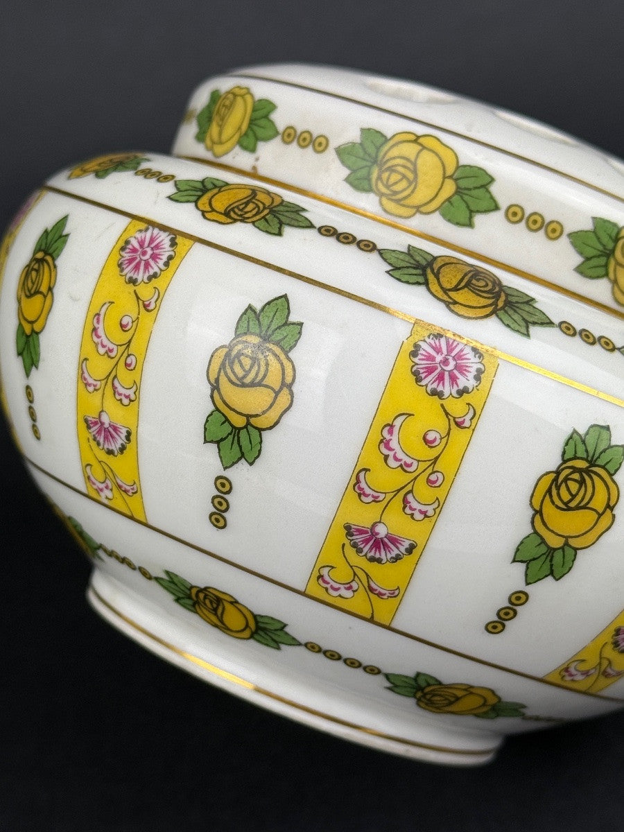 Charles Martin Limoges — Pique-fleurs en porcelaine, Art déco — photo 4