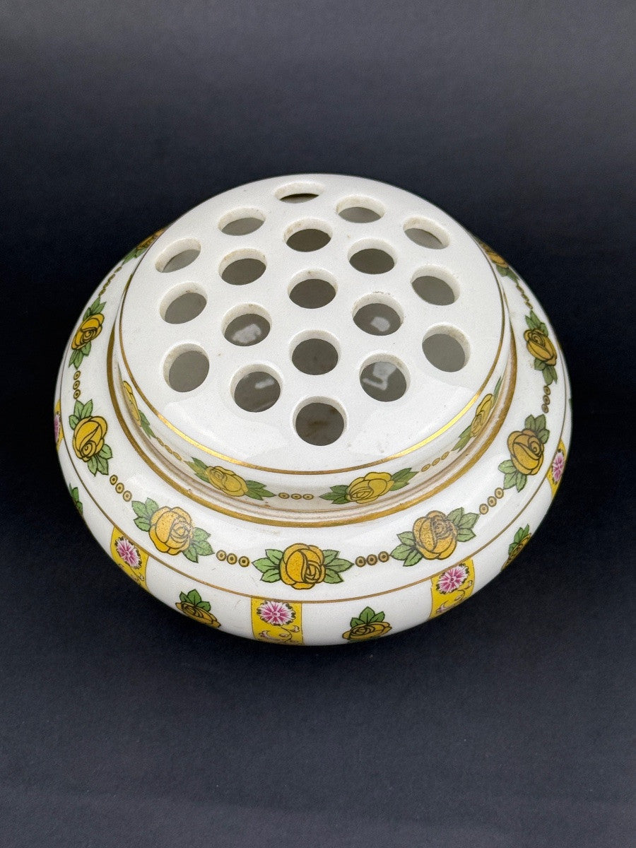 Charles Martin Limoges — Pique-fleurs en porcelaine, Art déco — photo 6