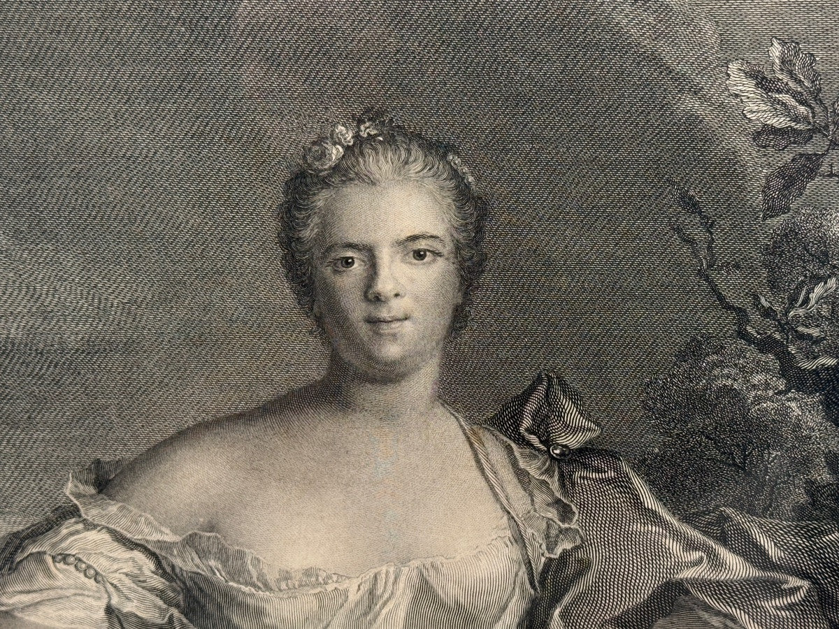 Eau-forte — Madame Louise-Élisabeth de France, d'après Nattier et Balechou — photo 5