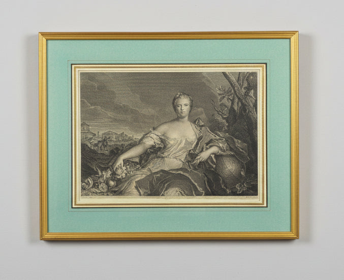 Eau-forte — Madame Louise-Élisabeth de France, d'après Nattier et Balechou — photo 1