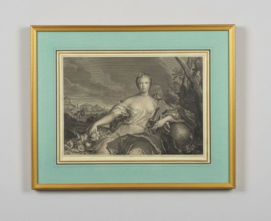 Eau-forte — Madame Louise-Élisabeth de France, d'après Nattier et Balechou — photo 1