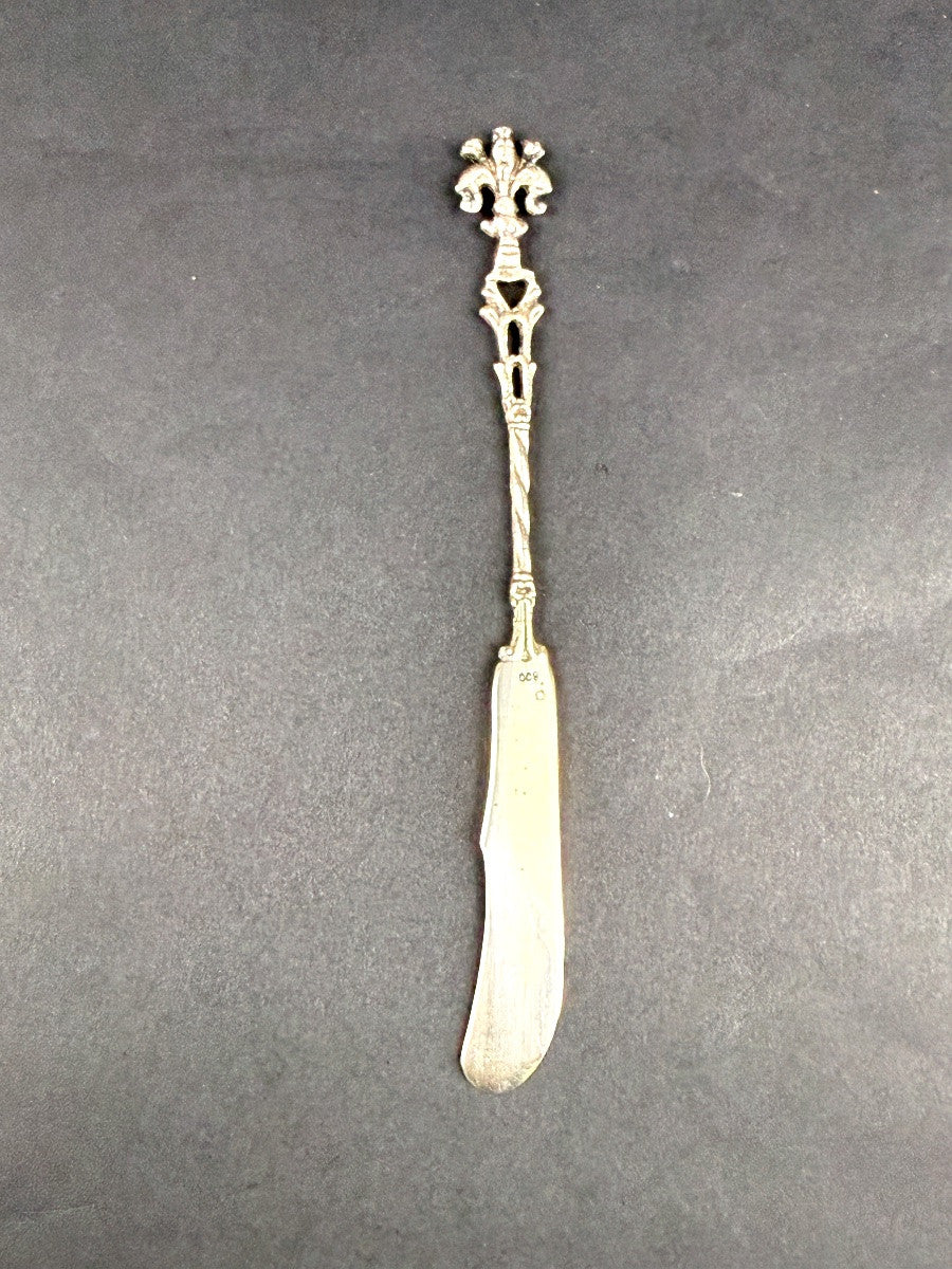 Quatre piques et un tartineur en argent 800, Italie — photo 5