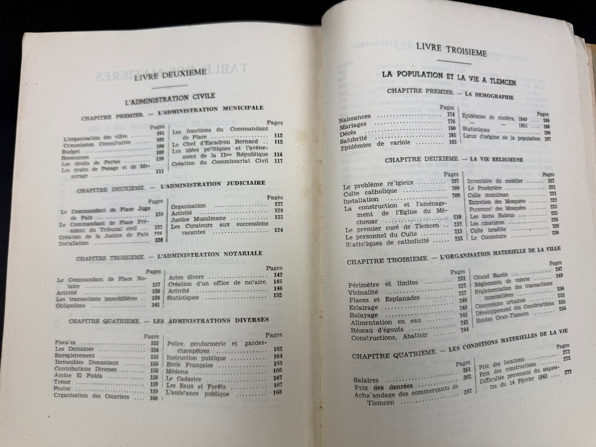 André Lecocq — Tlemcen, ville française, tome I, Tanger 1940 — photo 7