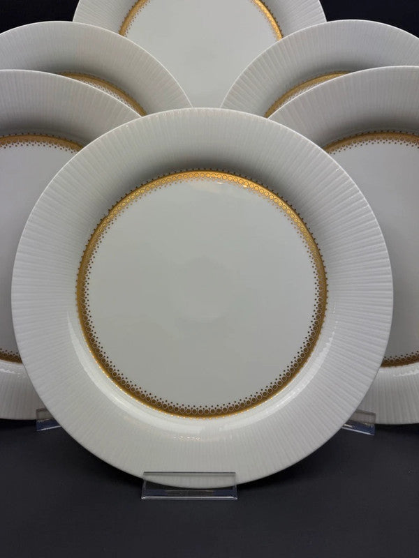 Rosenthal Tapio Wirkkala 6 assiettes plates Ondulation Studio-Linie