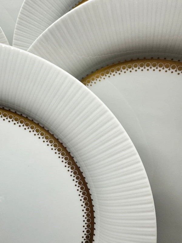 Rosenthal Tapio Wirkkala 6 assiettes plates Ondulation Studio-Linie