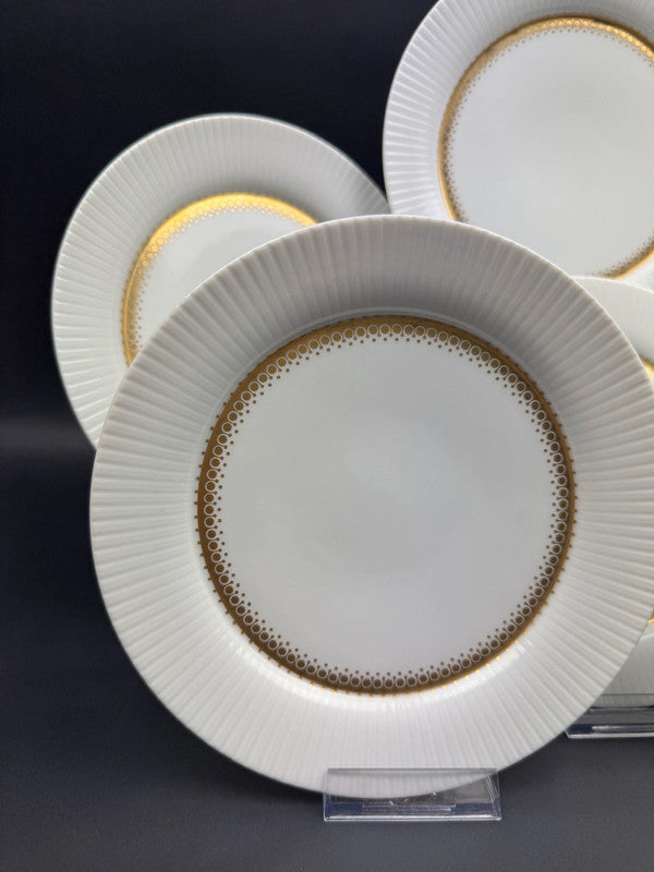 Rosenthal Tapio Wirkkala 6 assiettes dessert Ondulation Studio-Line