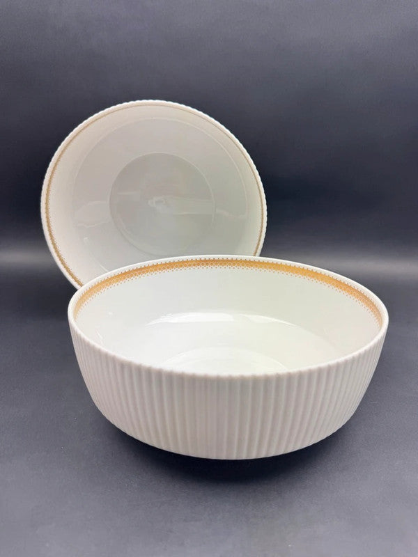 Rosenthal Tapio Wirkkala paire de saladiers Ondulation