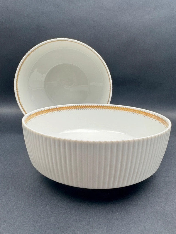 Rosenthal Tapio Wirkkala paire de saladiers Ondulation