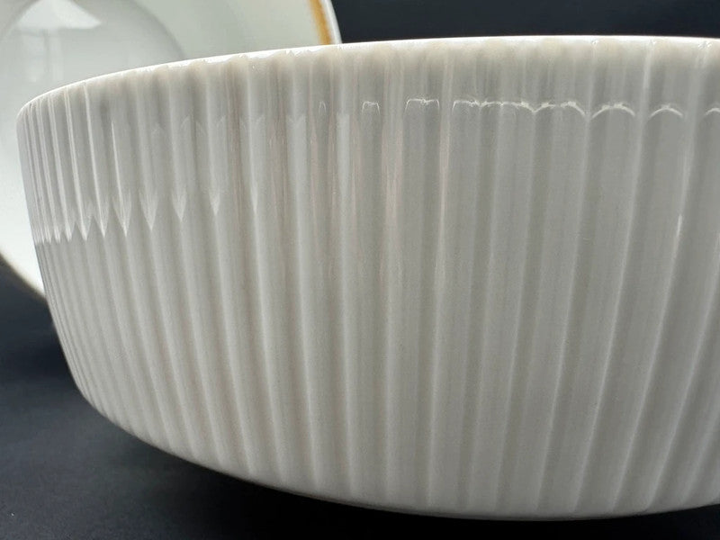 Rosenthal Tapio Wirkkala paire de saladiers Ondulation