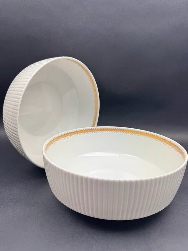 Rosenthal Tapio Wirkkala paire de saladiers Ondulation