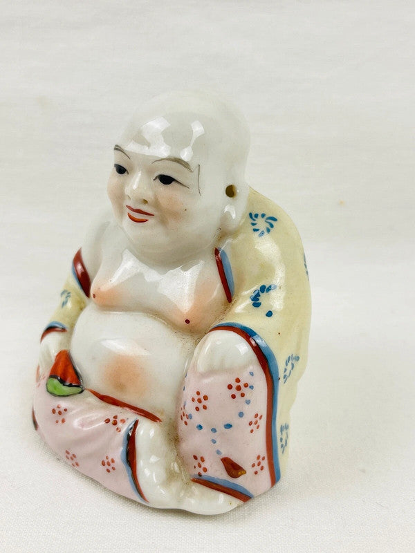 Bouddha rieur en porcelaine