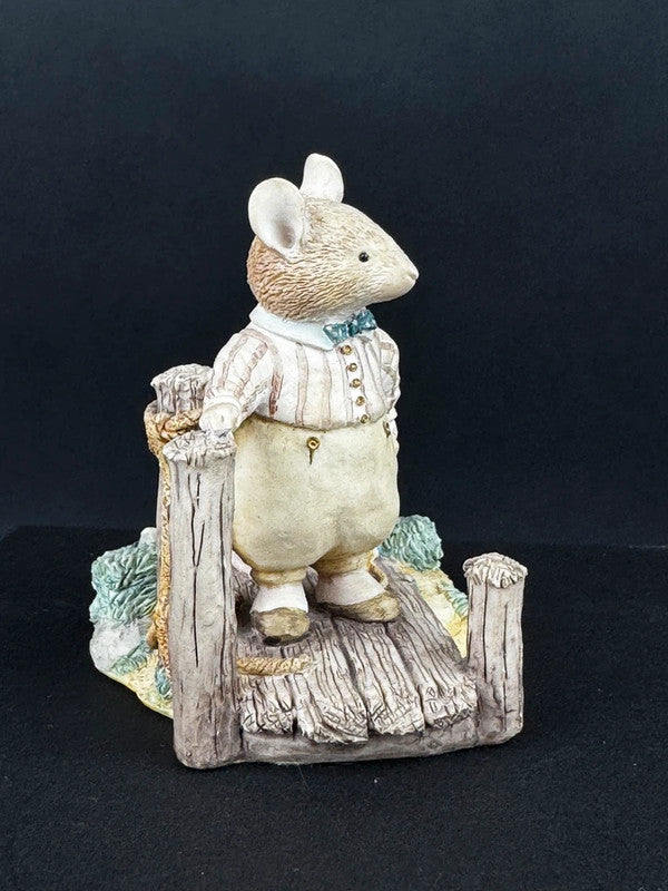 Villeroy & Boch Foxwood Tales figurine souris bateau Brian Paterson 1994