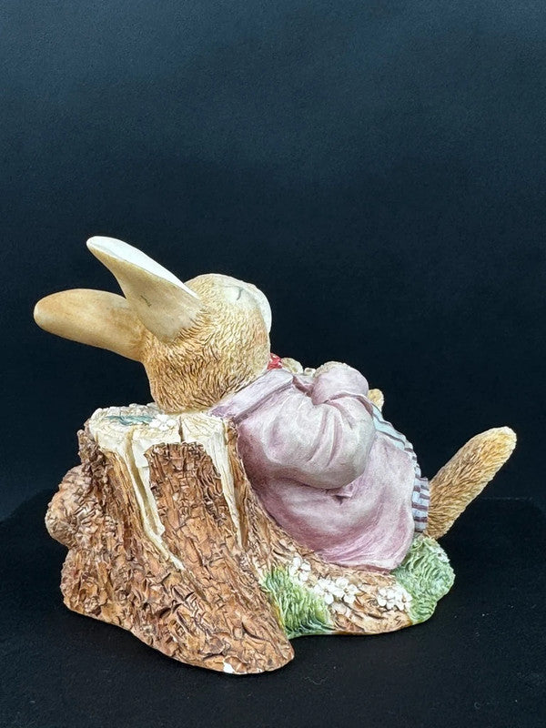 Villeroy & Boch Foxwood Tales figurine lapin Rue’s Dad Picnic 1994