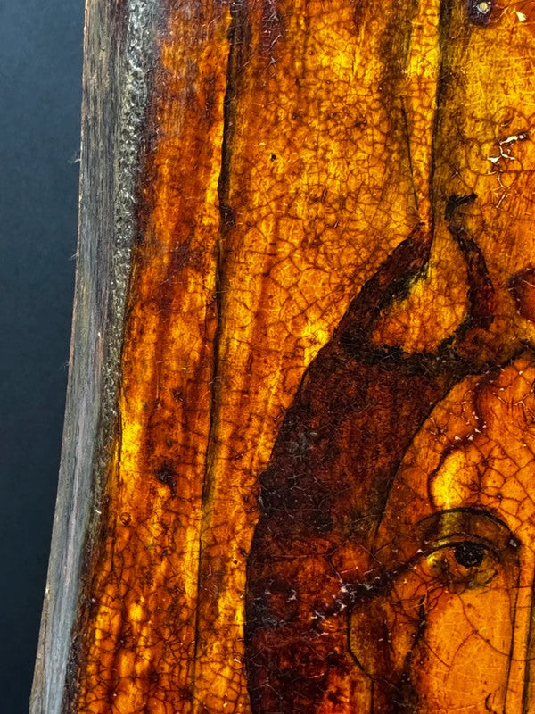 Icône du Christ Tout-Puissant (Pantocrator) d’après la tradition d’Andrei Rublev XIXe siècle