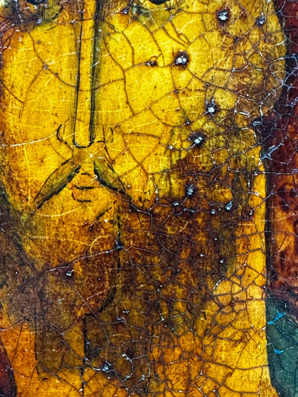 Icône du Christ Tout-Puissant (Pantocrator) d’après la tradition d’Andrei Rublev XIXe siècle