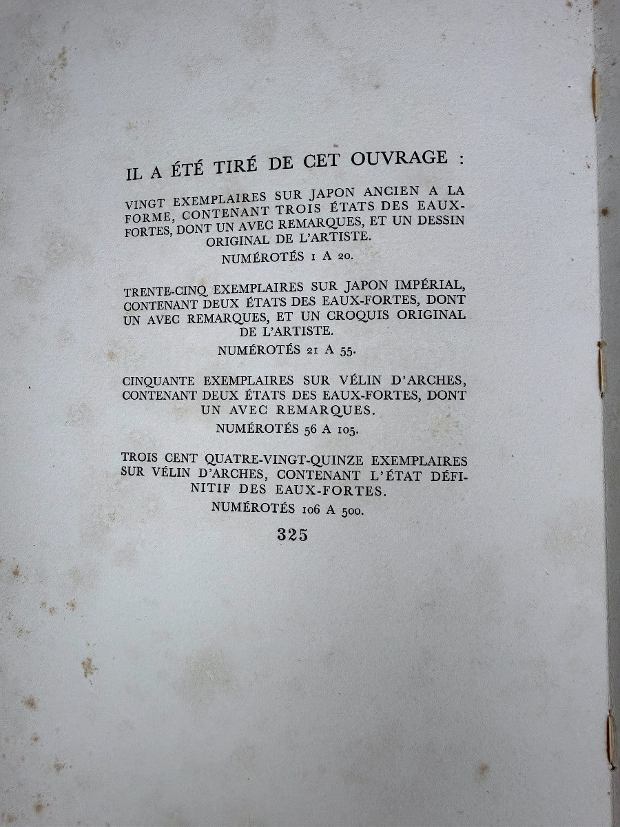 Balzac - Le Colonel Chabert, édition Briffaut 1929, illustré par Hertenberger