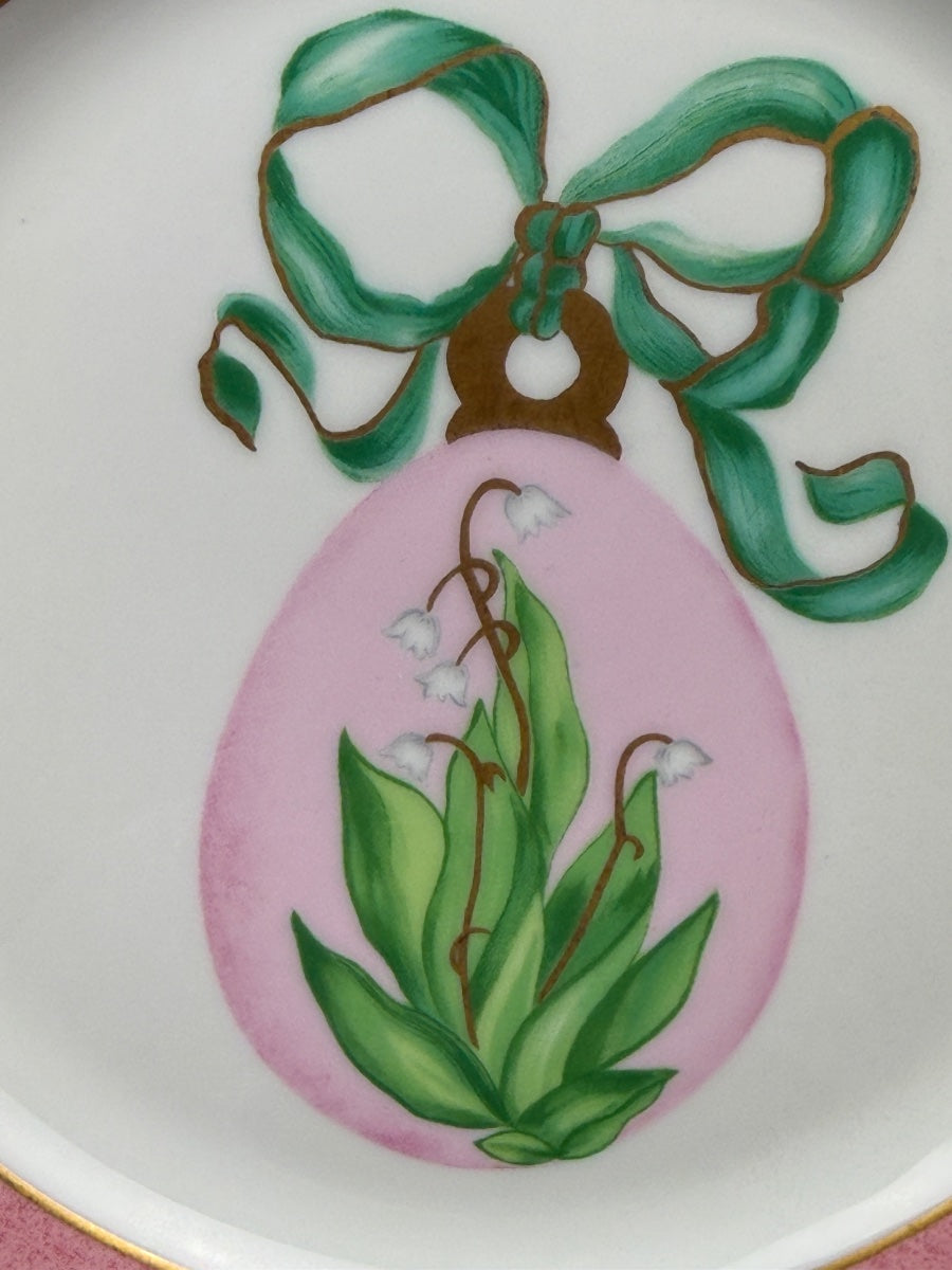 Puiforcat, suite de 6 tasses à café et 6 assiettes à dessert en porcelaine de Limoges