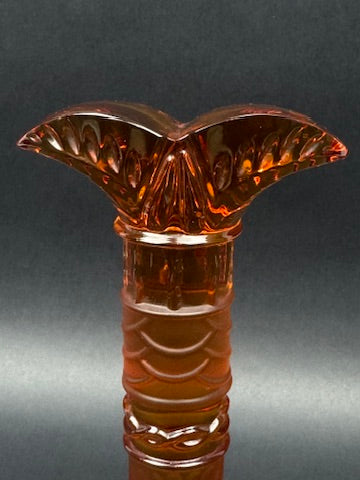 Totem « La Sirène » en cristal Saint-Louis signé Annie Faivre