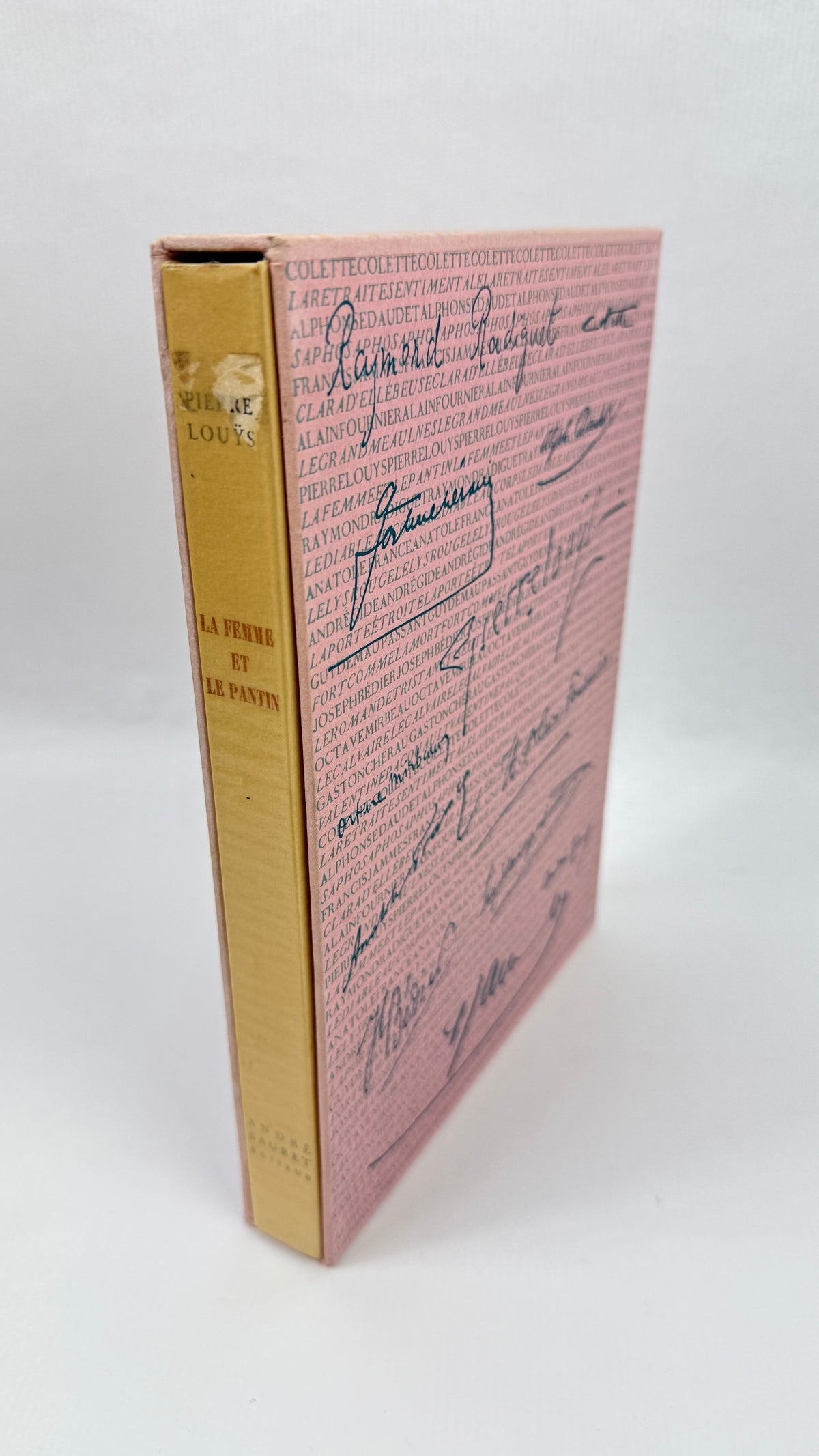 Pierre Louÿs – La Femme et le pantin, eau-forte de Galanis, Imprimerie Nationale / André Sauret, ex. n° 1225