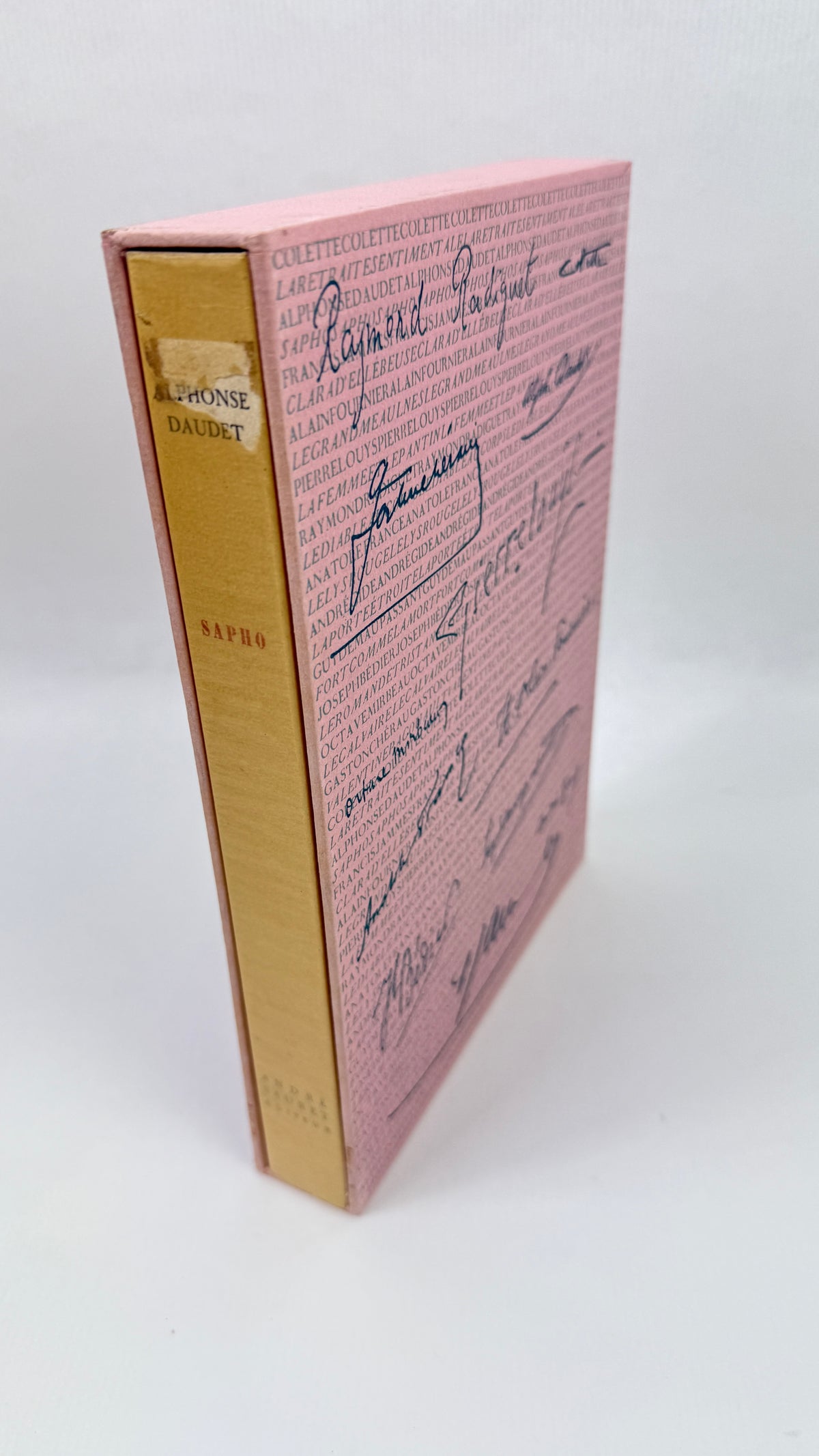 Alphonse Daudet – Sapho, burin original de Decaris, Imprimerie Nationale / André Sauret, ex. n° 1225