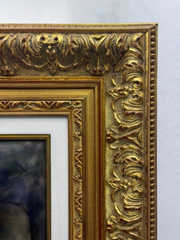 Émail de Limoges signé Bonnet – « Le Changeur » d’après Koninck – grand format 39x45 cm