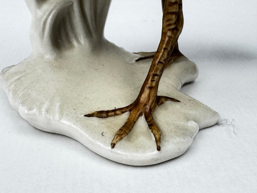 Vanneau huppé en porcelaine Karl Ens, Allemagne vers 1930