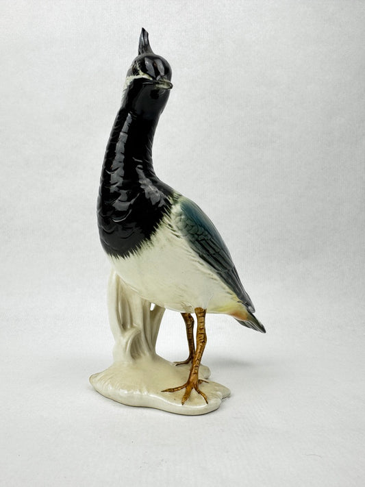 Vanneau huppé en porcelaine Karl Ens, Allemagne vers 1930