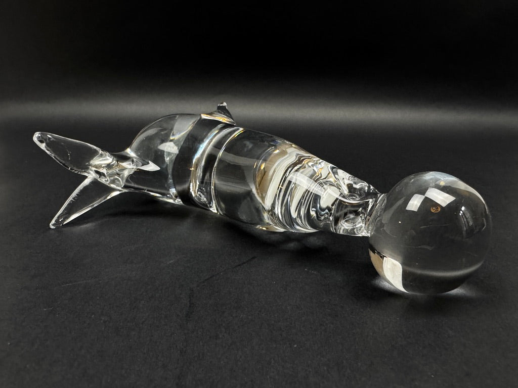 Otarie jouant avec un ballon Verre soufflé de Murano – vers 1970