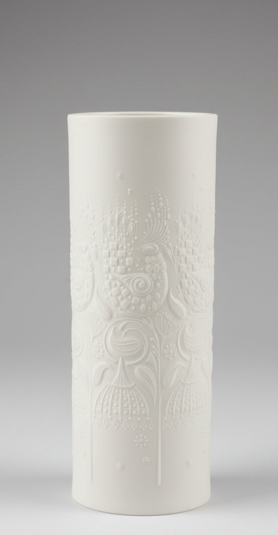 Bjorn Wiinblad, vase en biscuit de porcelaine pour Rosenthal