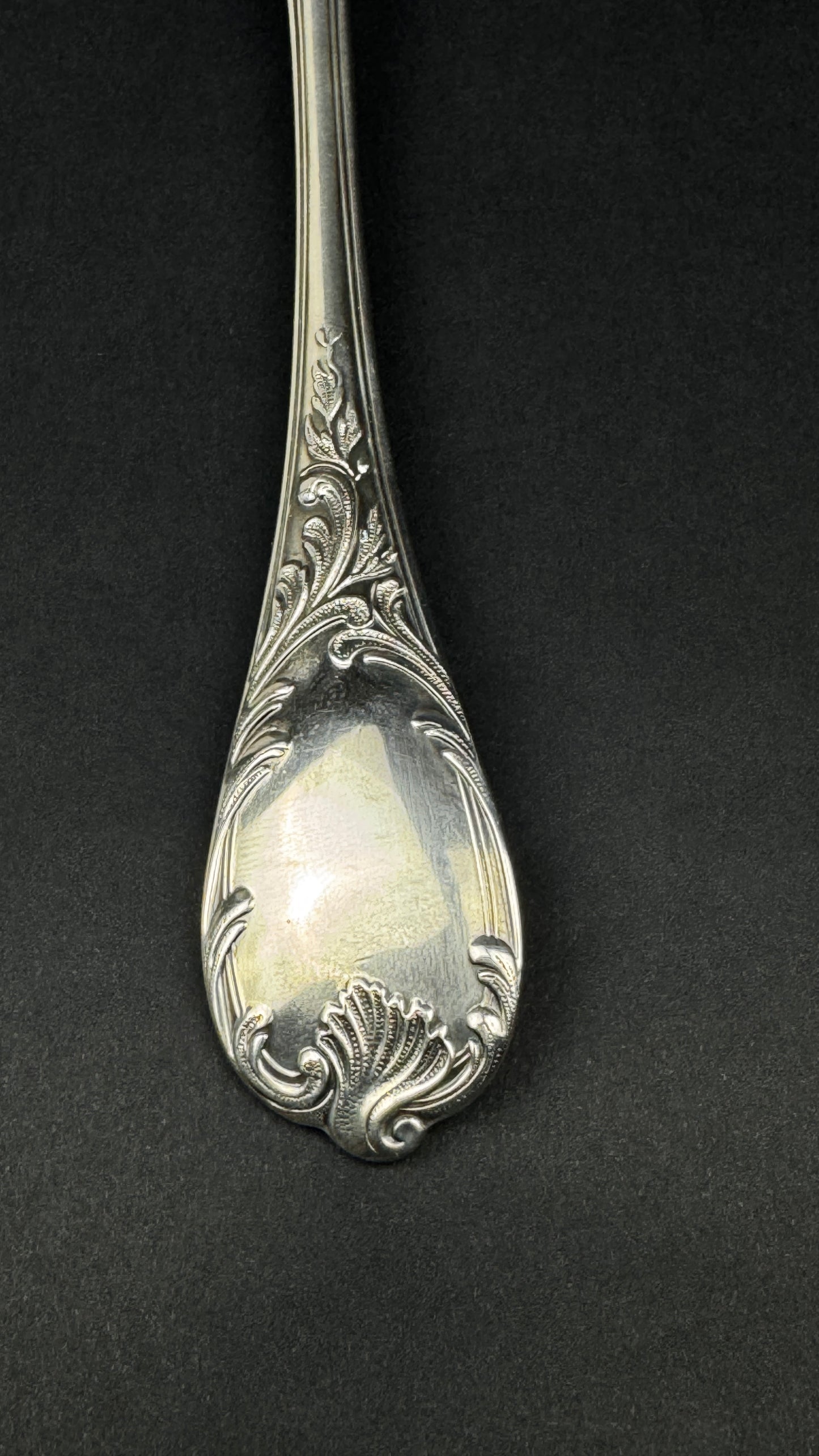 Cuillere a servir la glace Christofle Marly metal argente neuve  annees 80