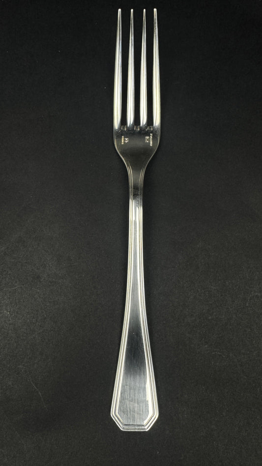 6 fourchettes de table Christofle America metal argente