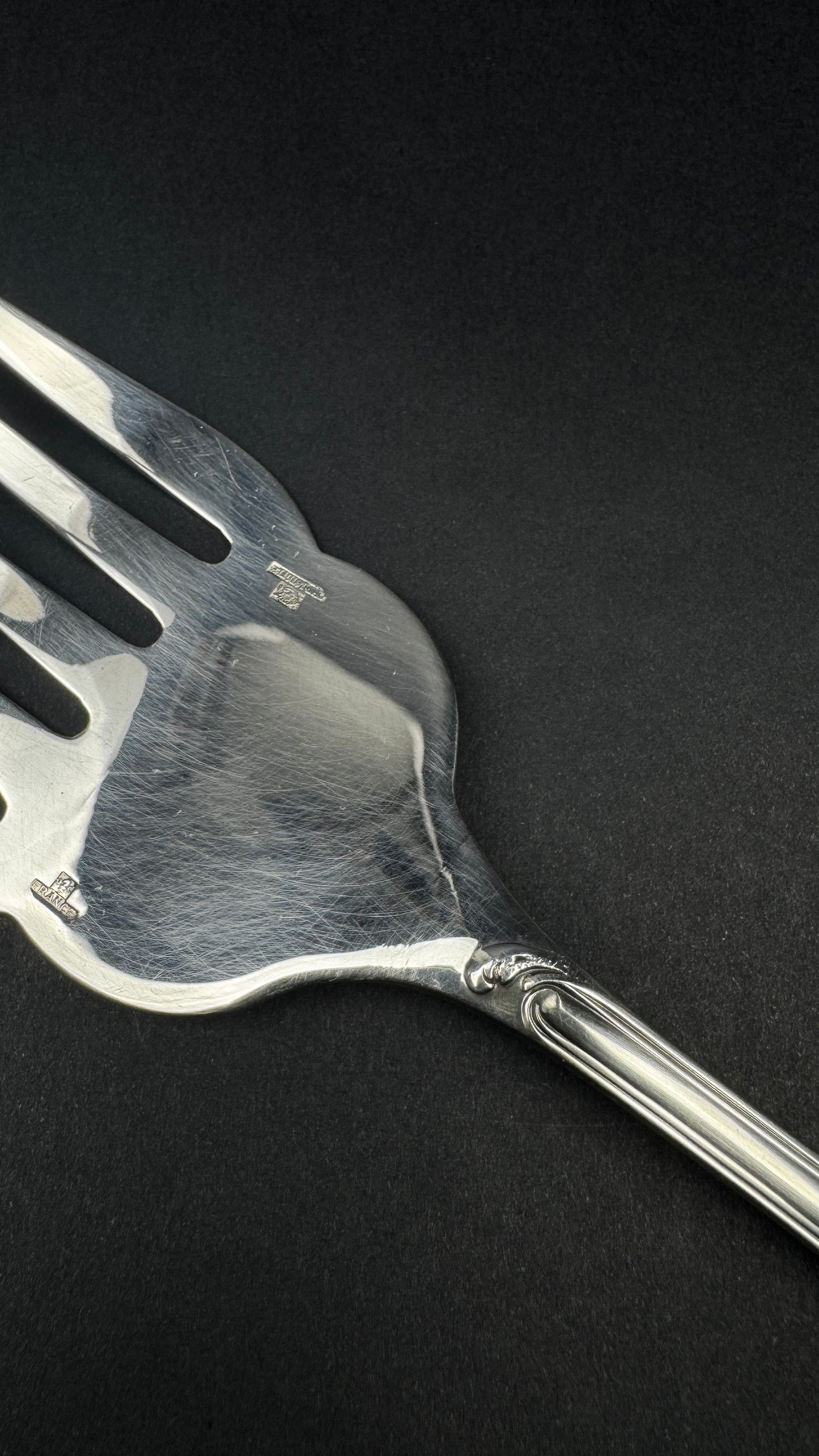 Fourchette servir le poisson Christofle Marly n°80 metal argente neuve années 80