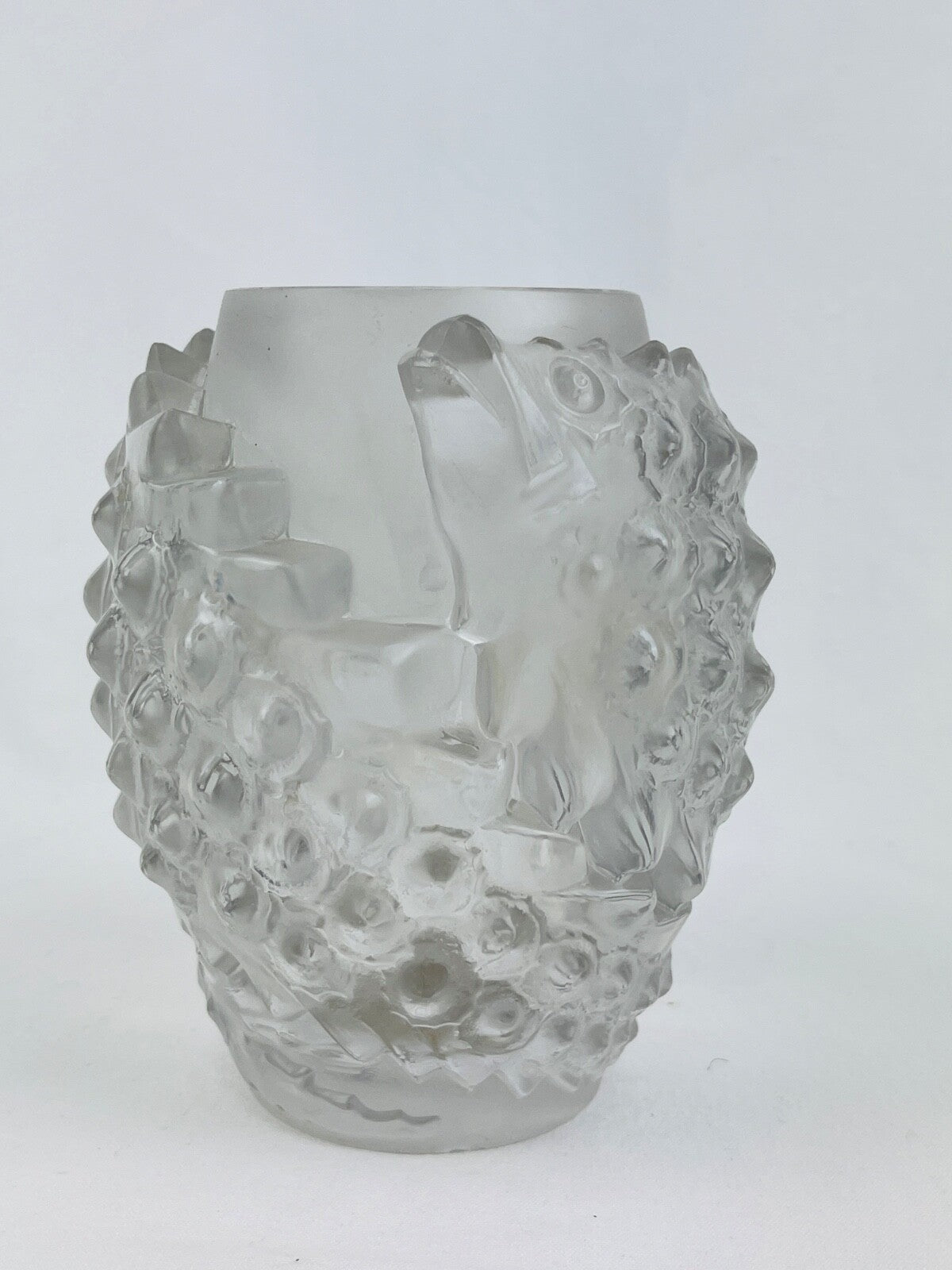Vase poissons de Lalique