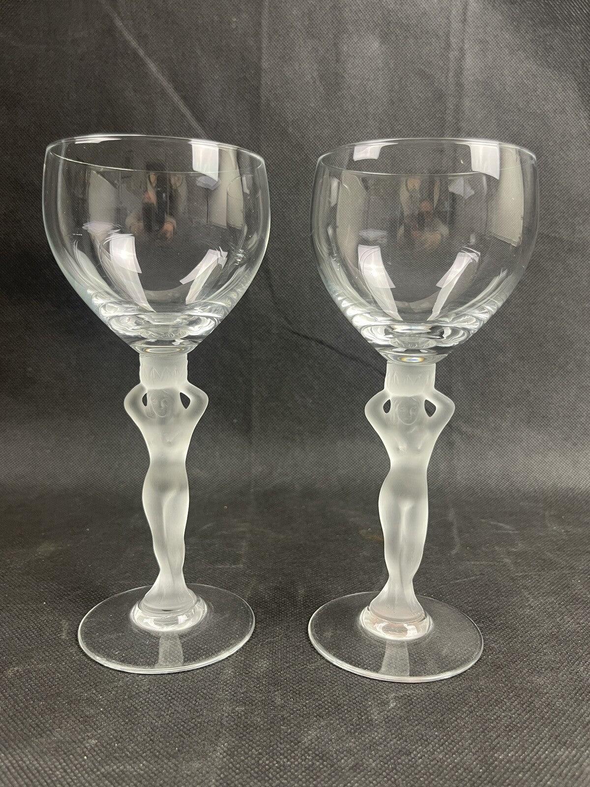 BAYEL lot de 2 verres à vin modèle Vénus