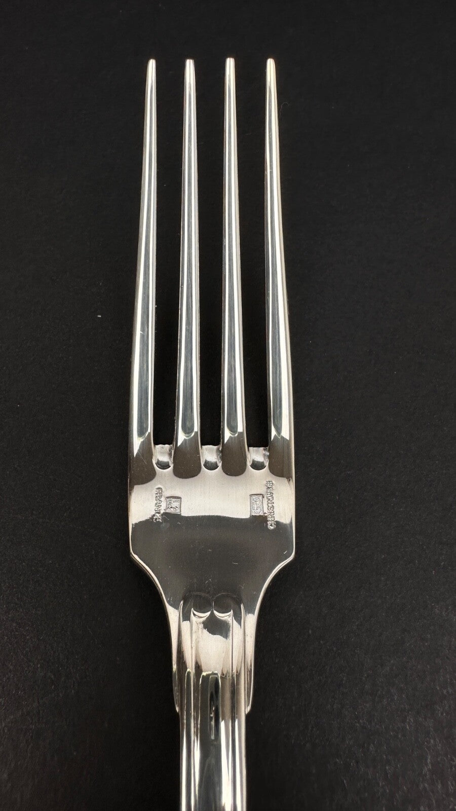 Christofle,  fourchette,  modèle Vendôme, Paris. Neuve.