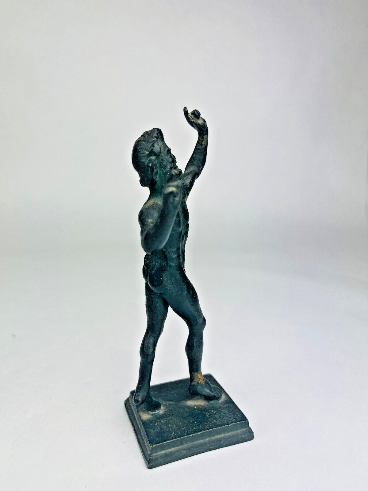 Sujet En Bronze, Réduction, Le Faune Dansant De Pompei