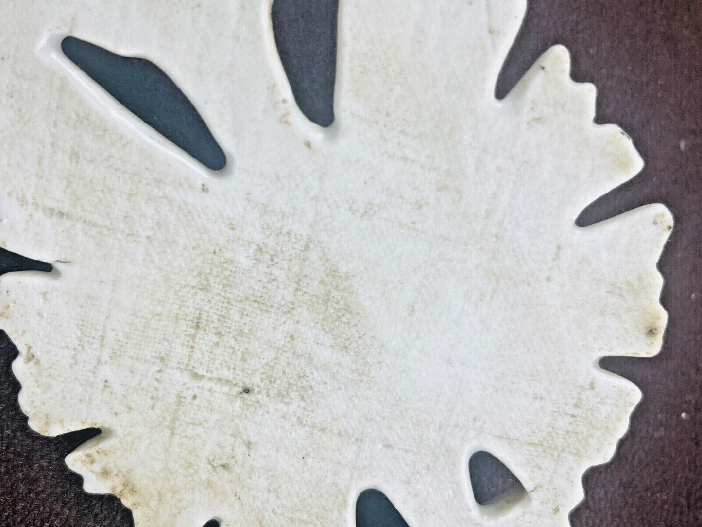 Bénitier de chevet 19ème en porcelaine de Paris