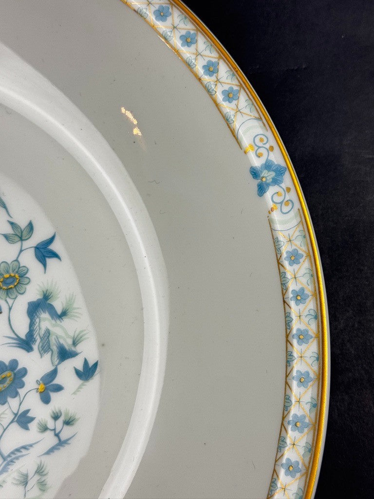 Grand plat rond Haviland service Nankin