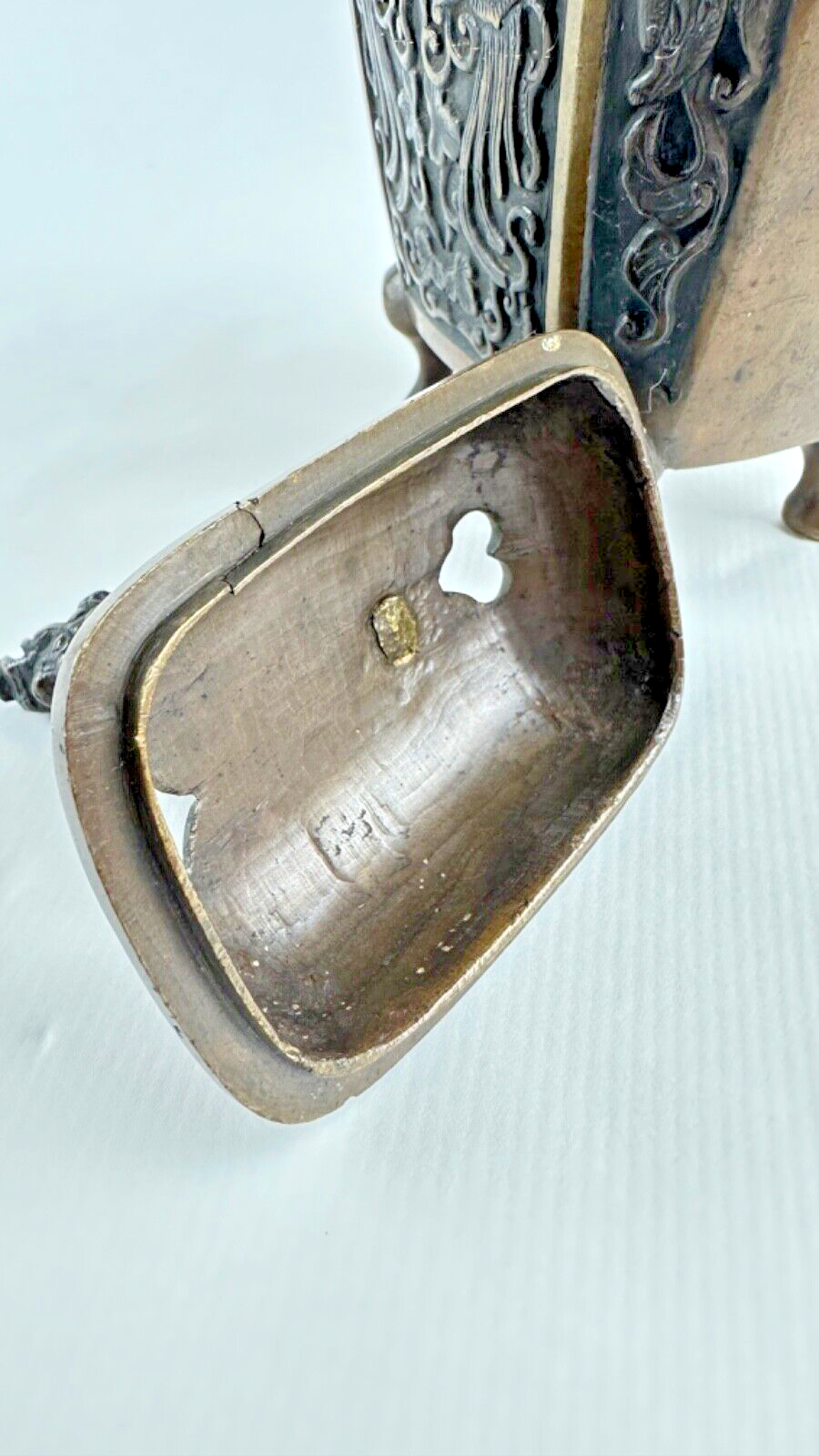 Brûle parfum en bronze - Japon - 20ème