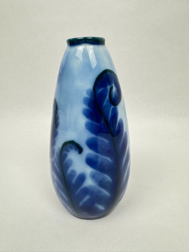 Vase n°5 Tharaud - Années 1950/60 - Décor Flambé Bleu Rare