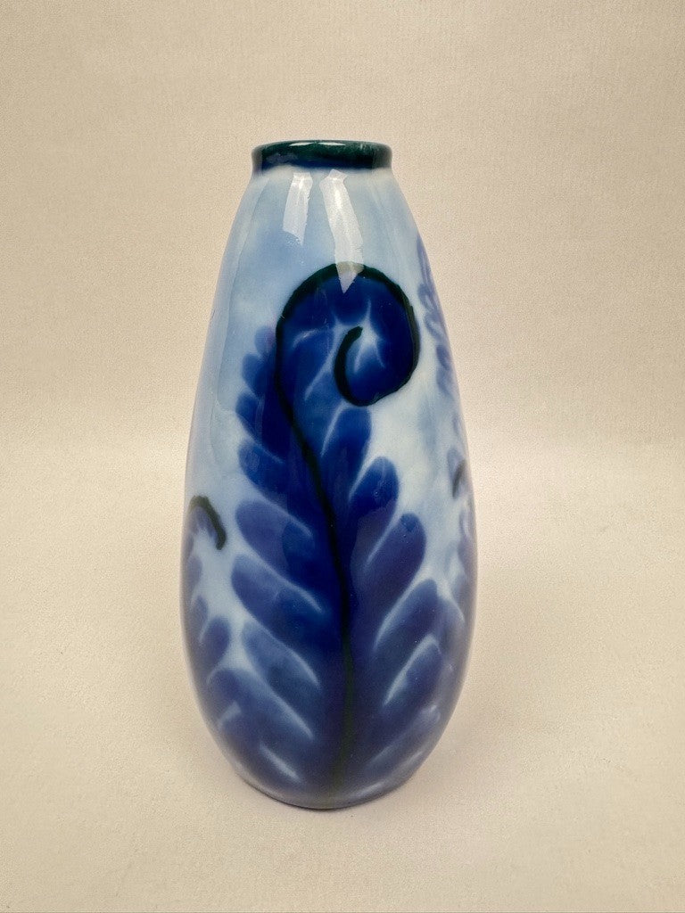 Vase n°5 Tharaud - Années 1950/60 - Décor Flambé Bleu Rare
