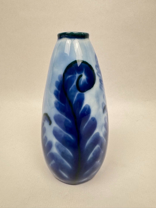Vase n°5 Tharaud - Années 1950/60 - Décor Flambé Bleu Rare