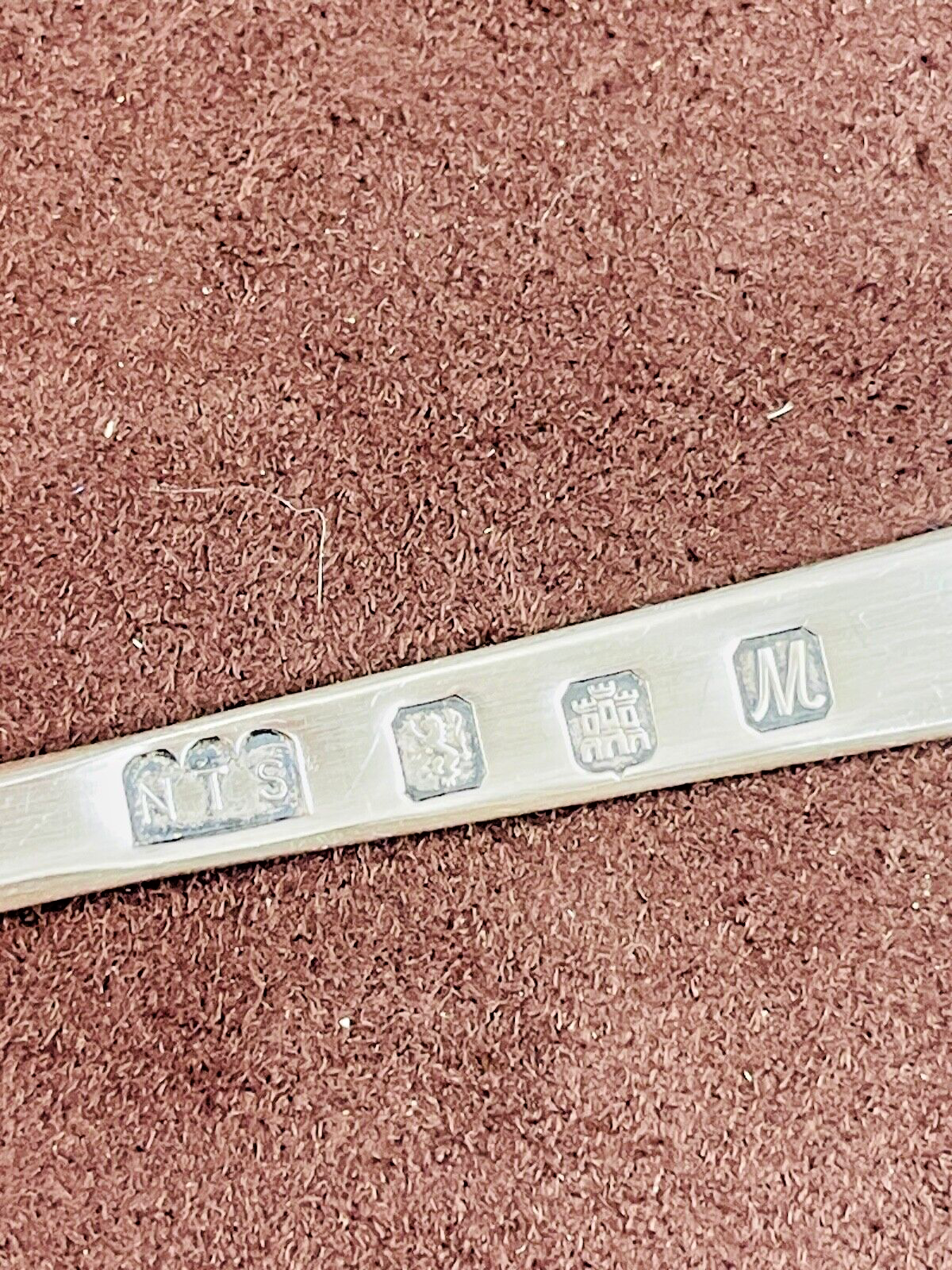 Ouvre-lettre, coupe-papier en argent  massif anglais, Edinburgh 1986