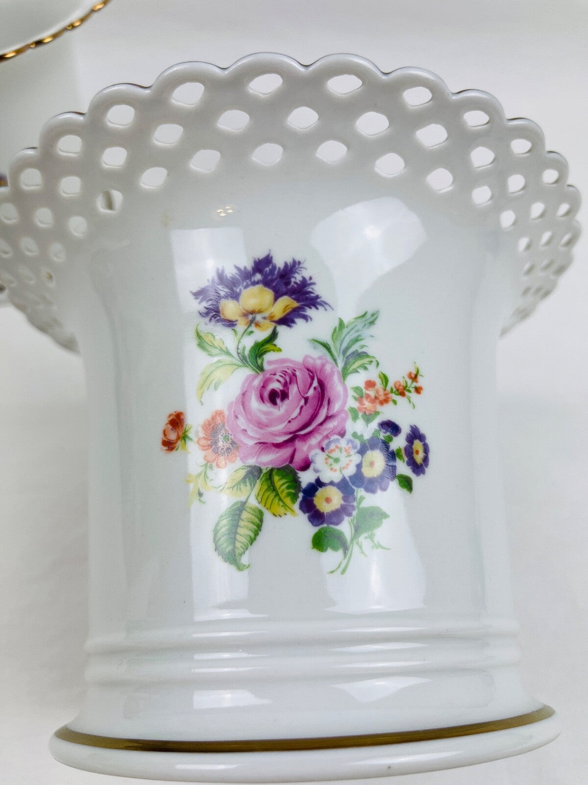 WALLENDORF Thuringe Vase en Porcelaine