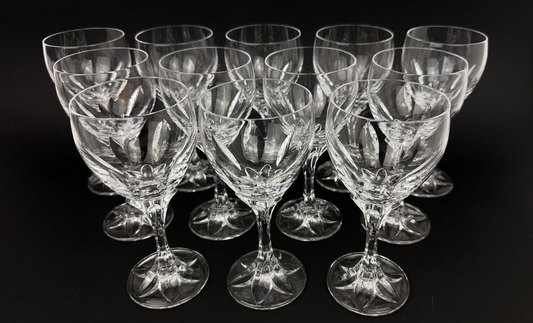 Suite De 12 Verres à Eau Villeroy Et Boch Modèle Isis
