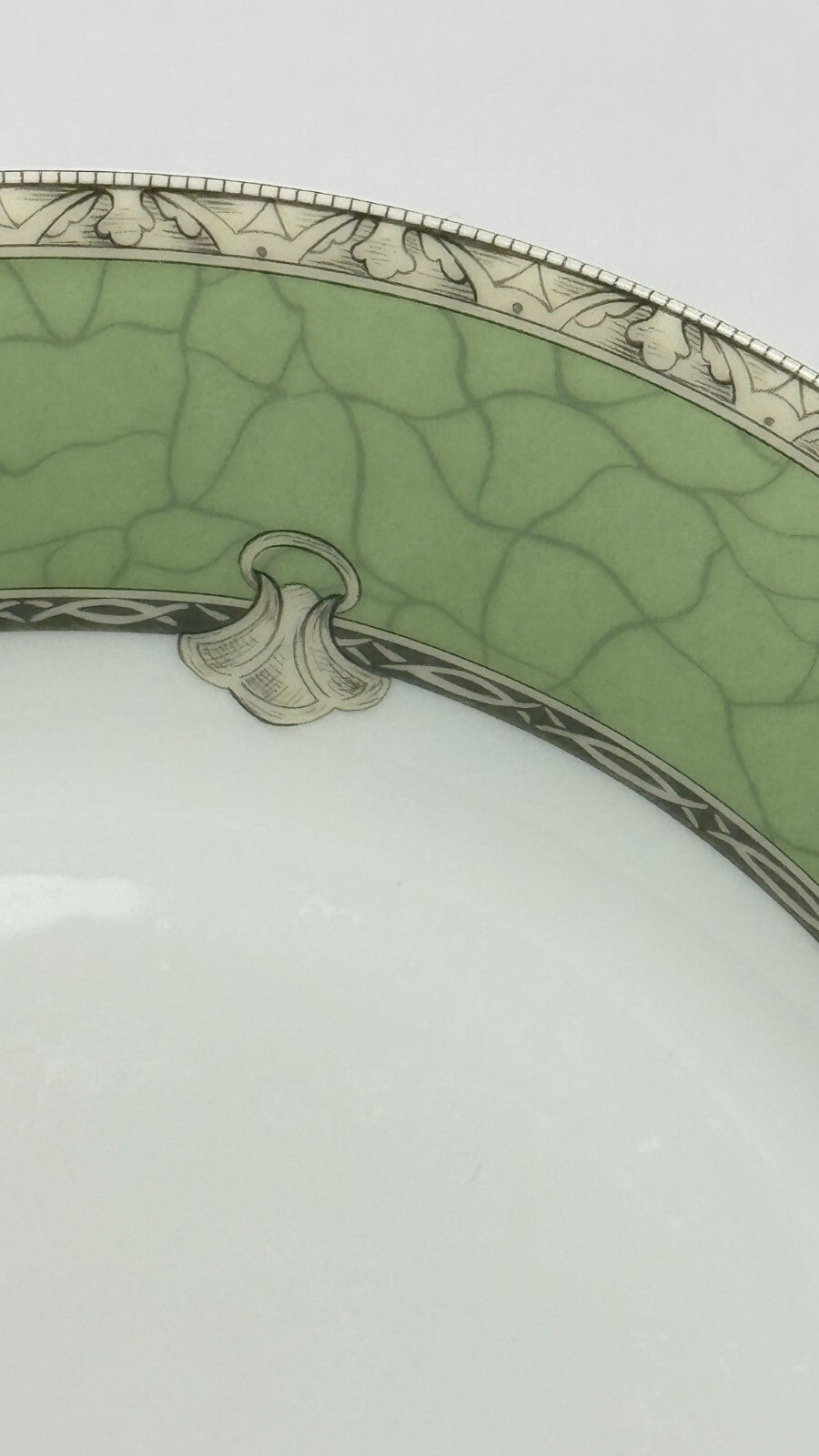Pierre Frey pour Philippe Deshoulières, 6 assiettes creuses modèle Lorraine