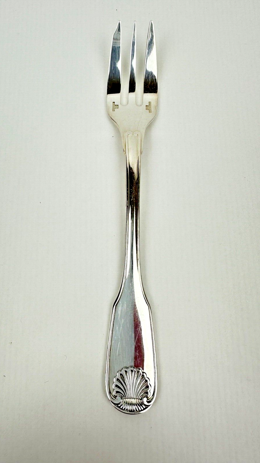 Série de 6 fourchettes à gâteau Christofle modèle Vendôme